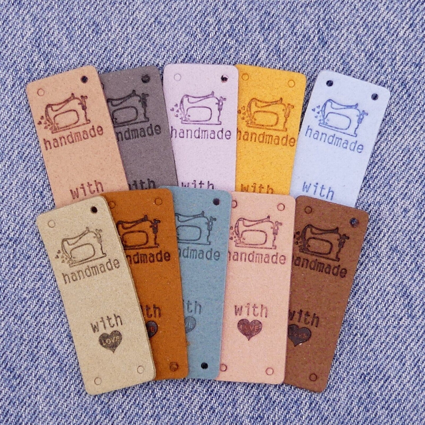 10 Handmade With Love Faux Leather