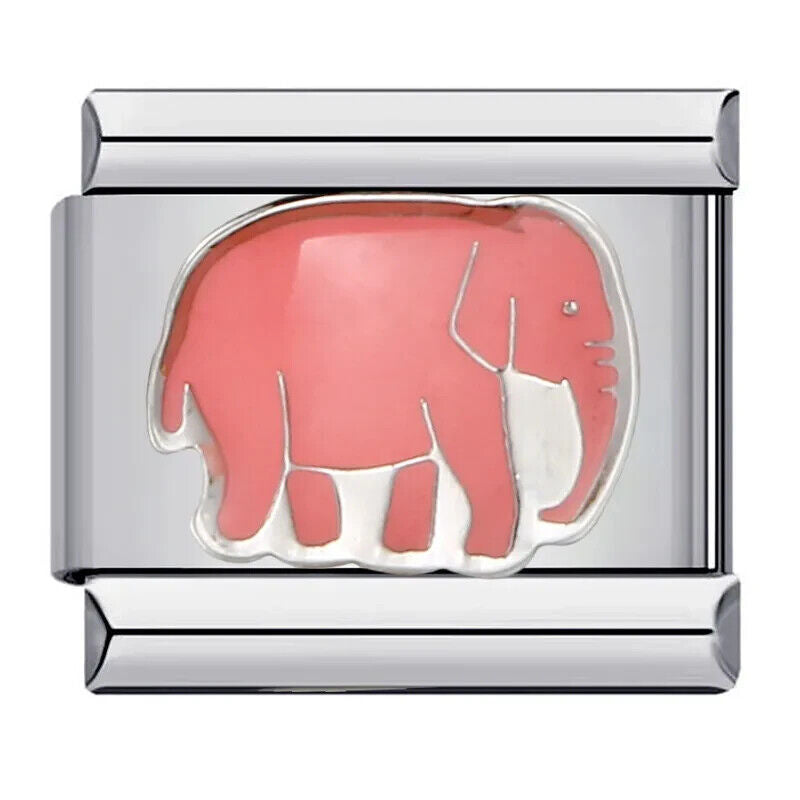 Italian Charms, Forget me not, Elephant, Campervan, Hope Ribbon