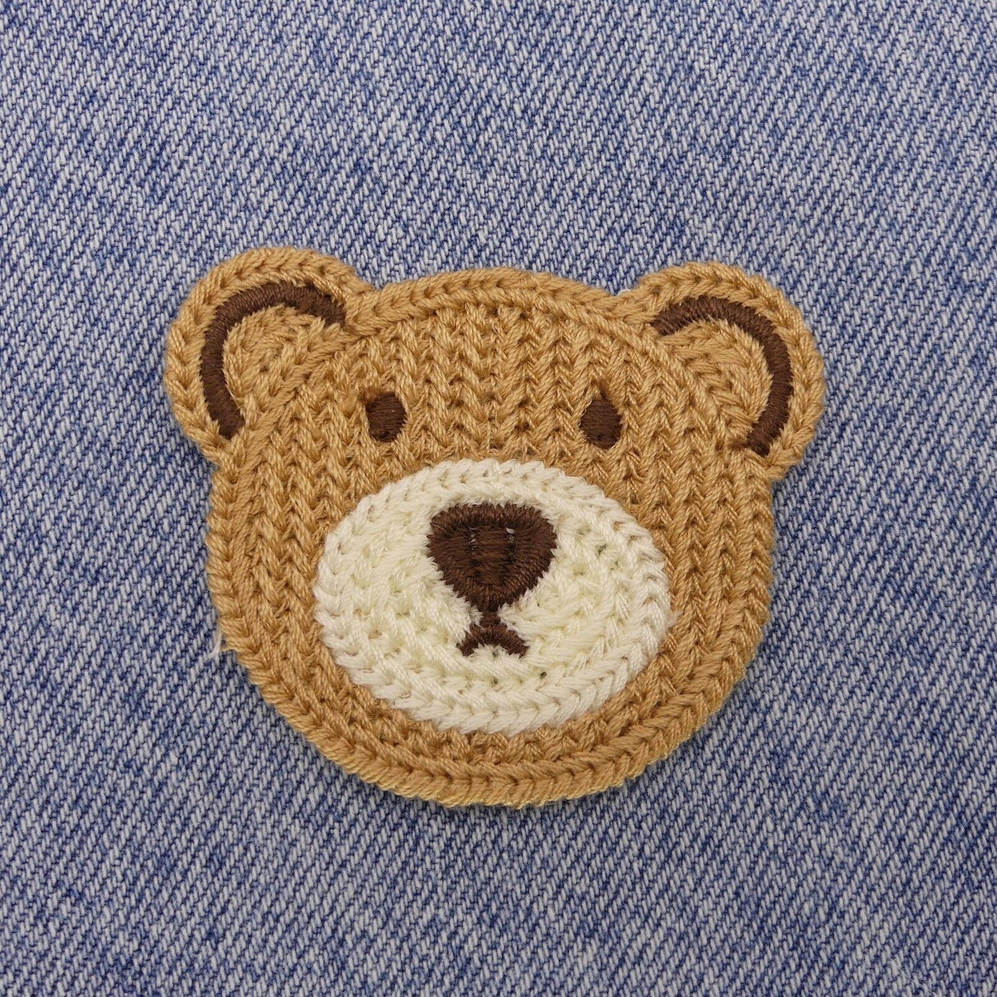 2 Teddy Bear Sew On Patches
