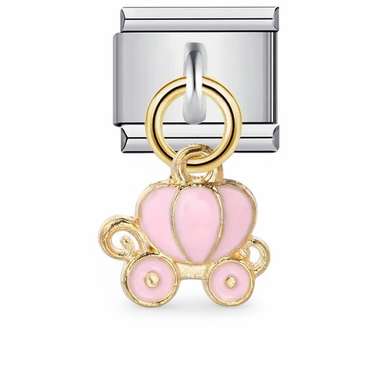 Butterfly and Crown Classic Italian Charm Link Fit all 9mm