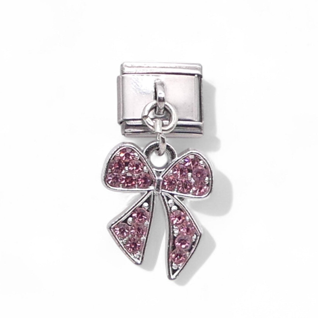 Fairy And Rabbit Crystal Dangle Charm