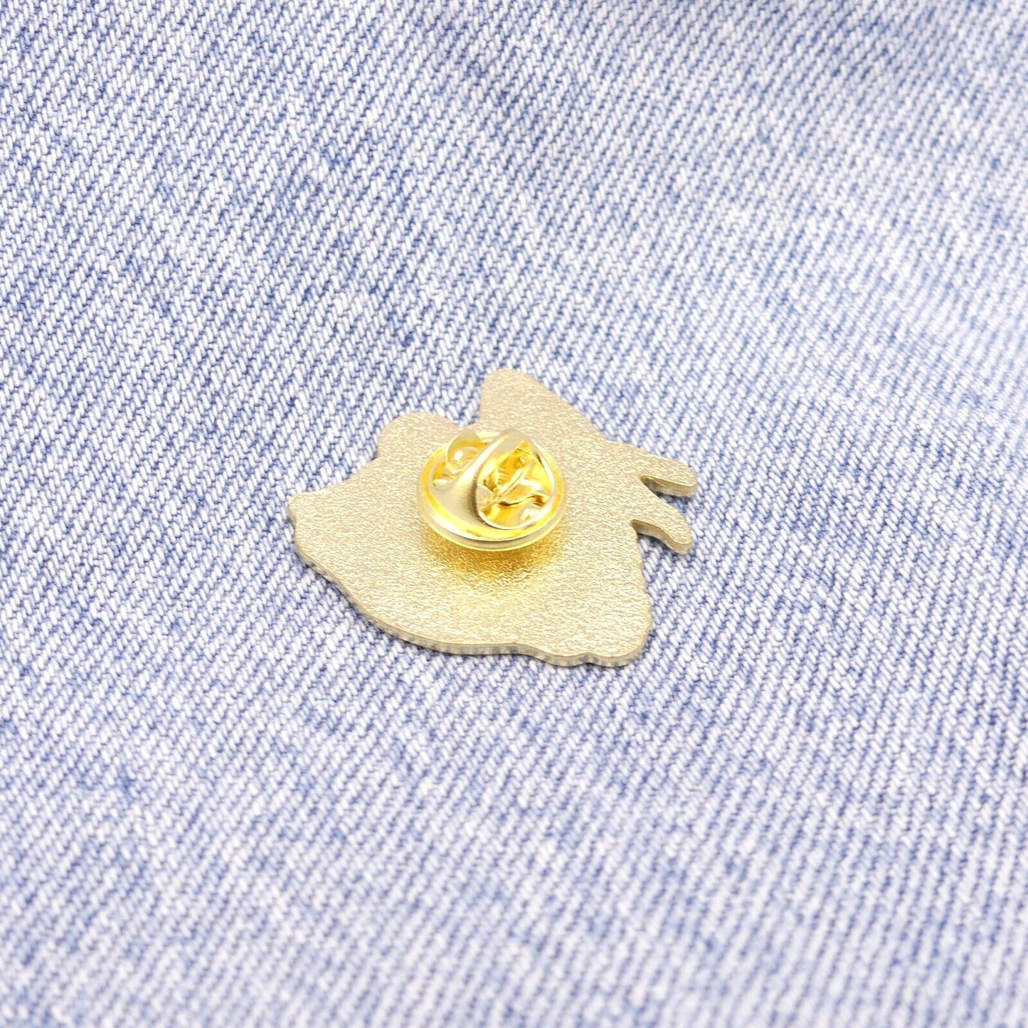 Whale and Space Man Enamel Pin Badge.