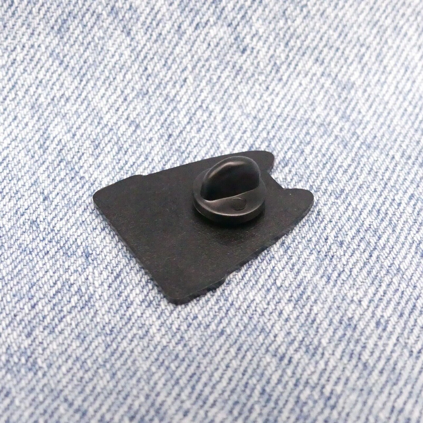 Not Today Satan Cat Middle Finger Enamel Pin Badge