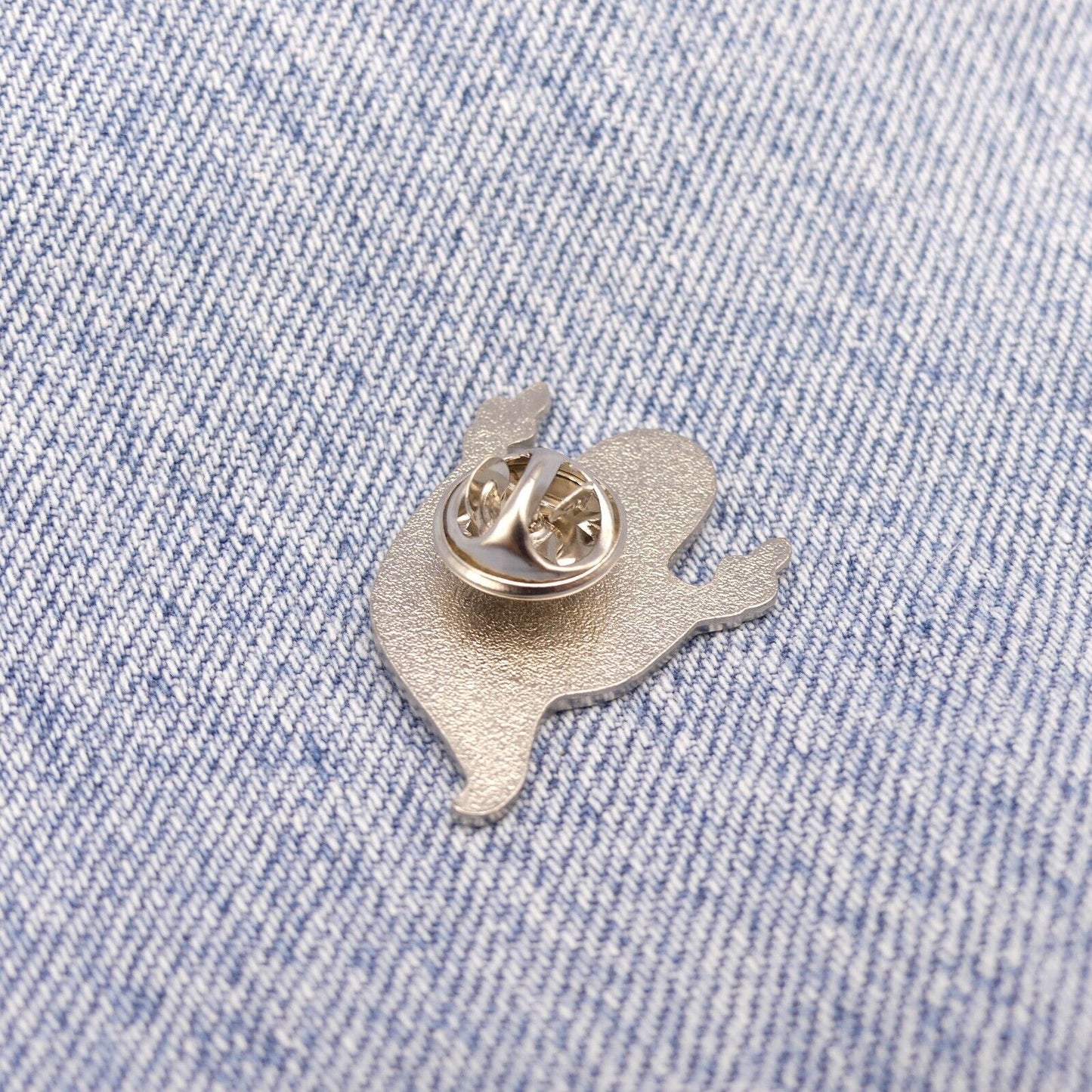 See You In Hell Ghost Enamel Pin Badge