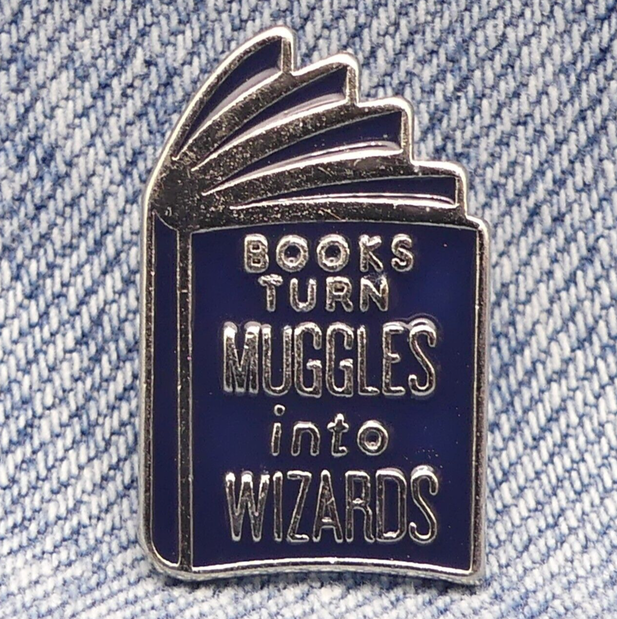 Harry Potter Muggle Enamel Pin Badge