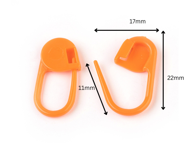 Mixed Plastic Stitch Marker Clips Locking Needle for Knitting Sewing Crochet