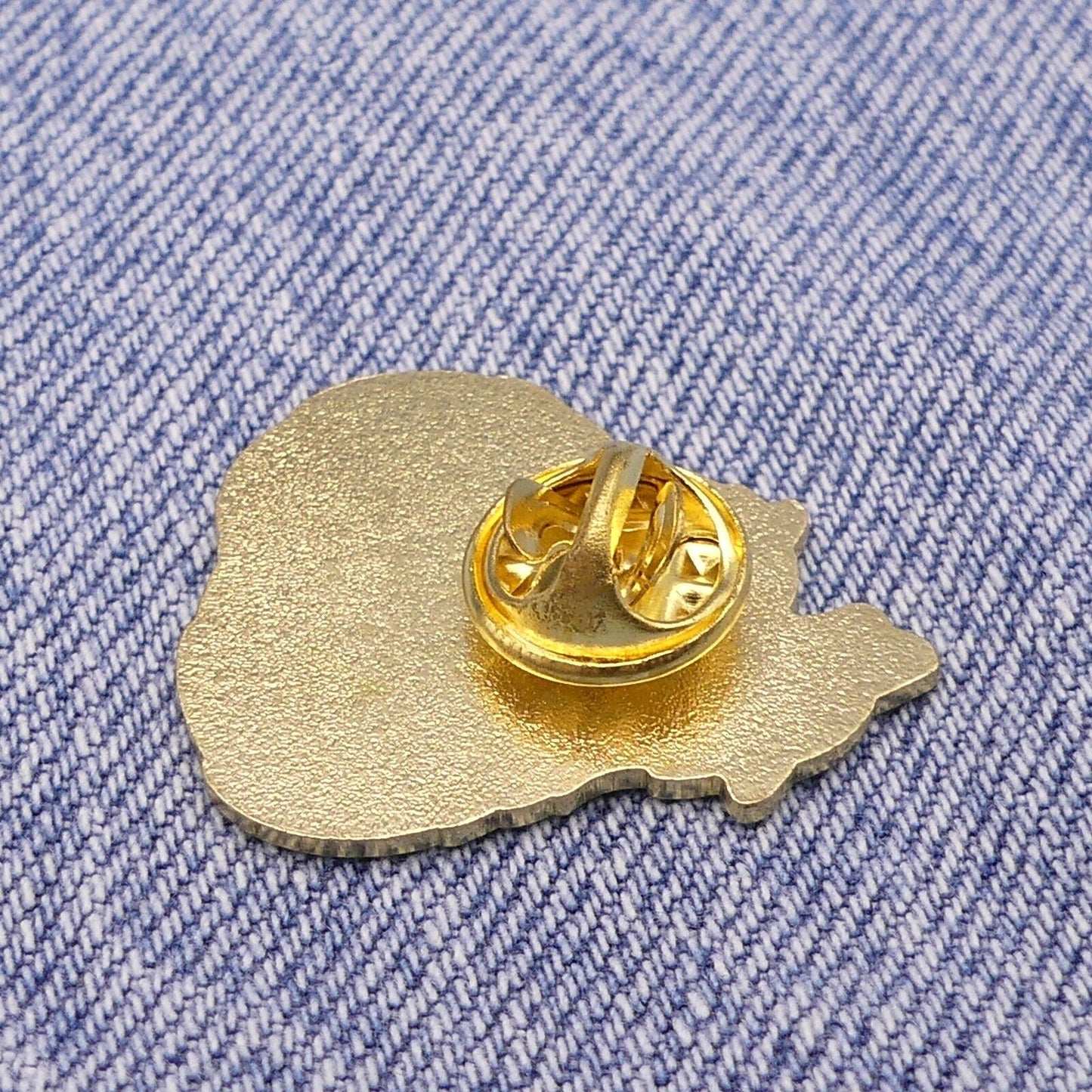 Wolf Ying And Yang Enamel Pin Badge