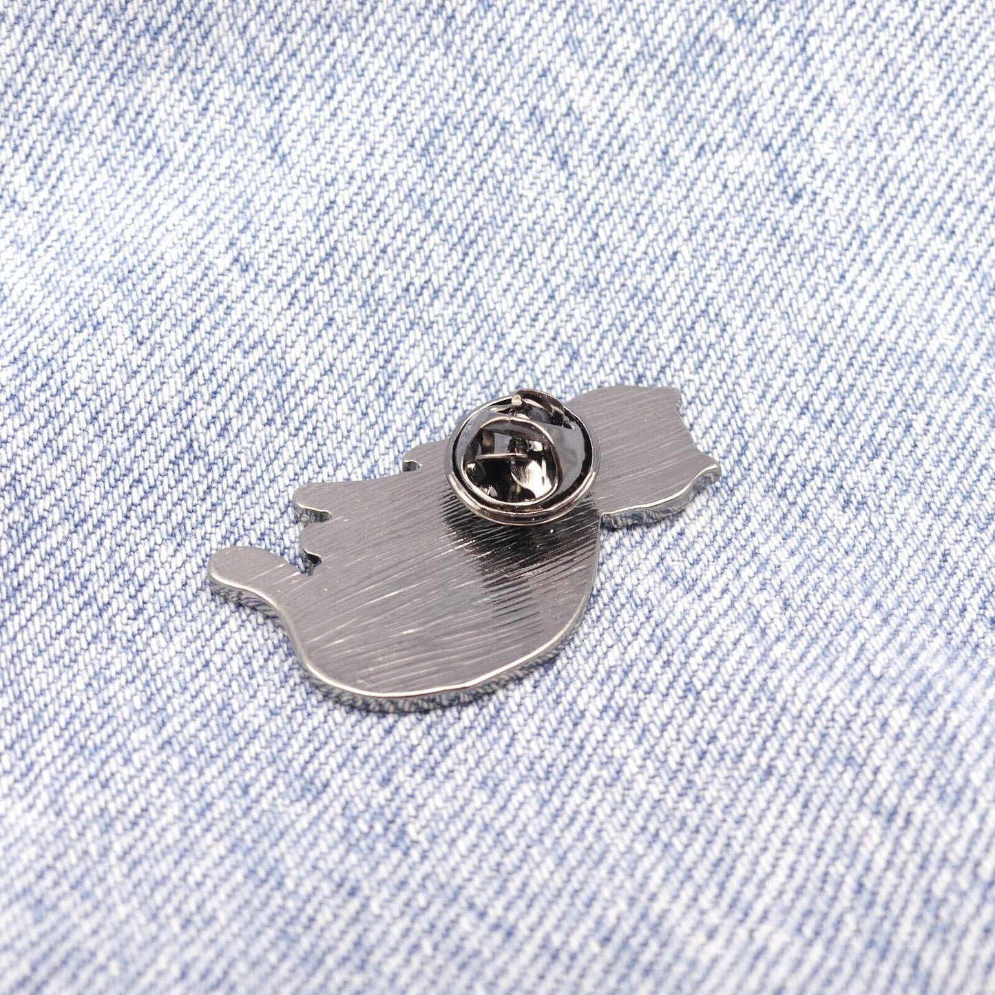 Wednesday Addams Cat Enamel Pin Badge