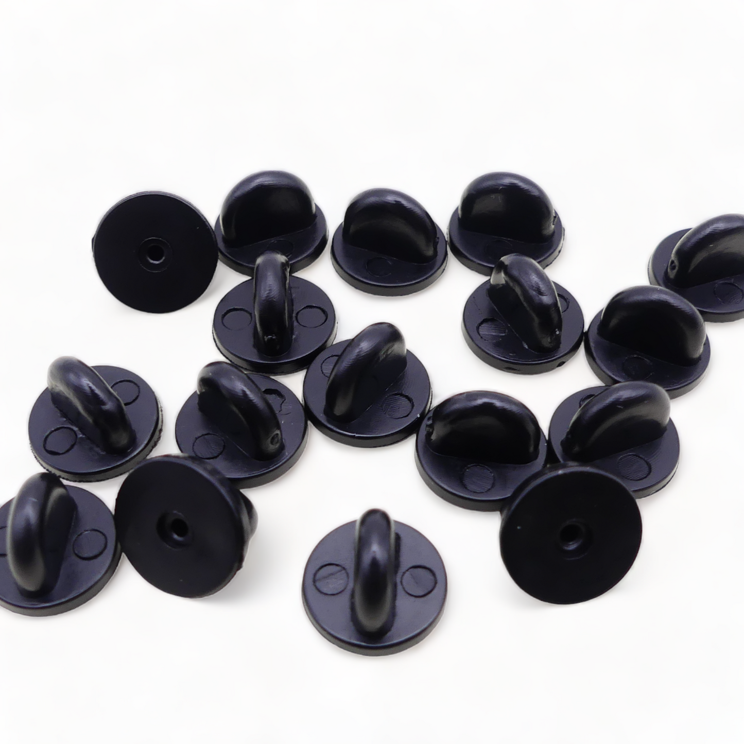 Rubber Pin Backs Keepers Replacement Uniform Badge Comfort Fit