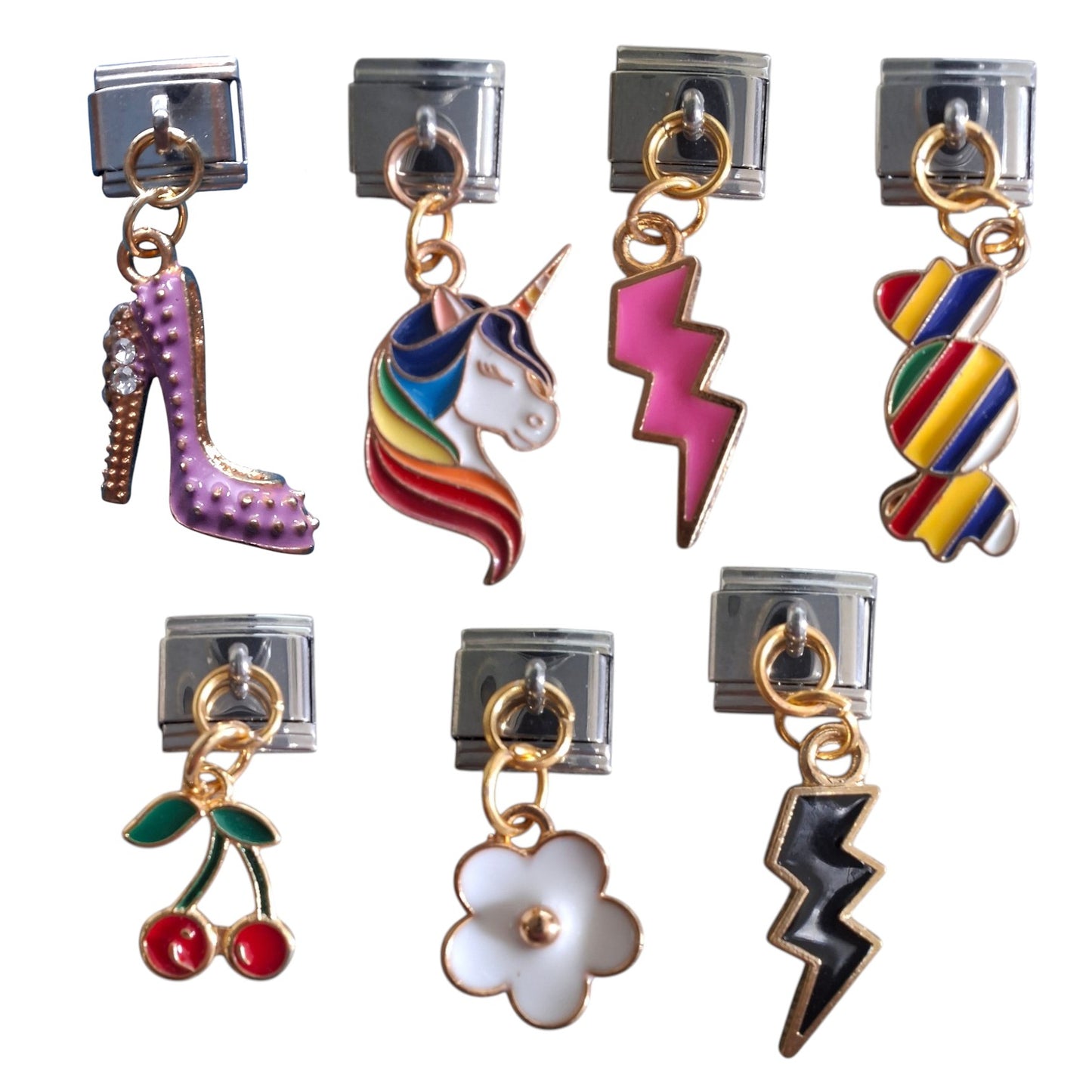 Italian Dangle charms Fits All Classic 9mm Italian Bracelets Inc Nomination