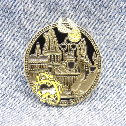 Harry Potter Hogwarts Enamel Pin Badge