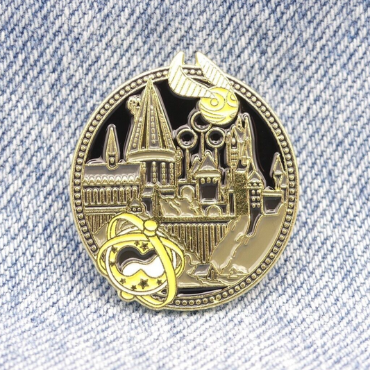 Harry Potter Hogwarts Enamel Pin Badge