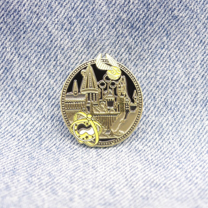 Harry Potter Hogwarts Enamel Pin Badge