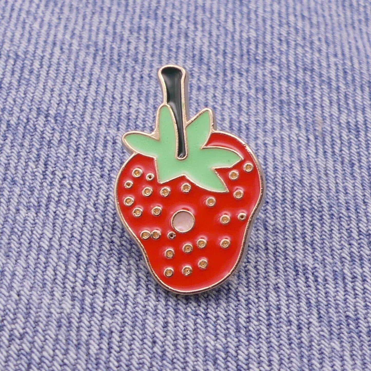 Set The Very Hungry Caterpillar And Strawberry Enamel Pin Badge