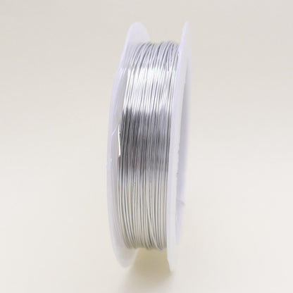 Silver Gold Copper Plated Beading Wire 0.2mm 0.3mm 0.4mm 0.5mm 0.6mm 0.8mm 1mm