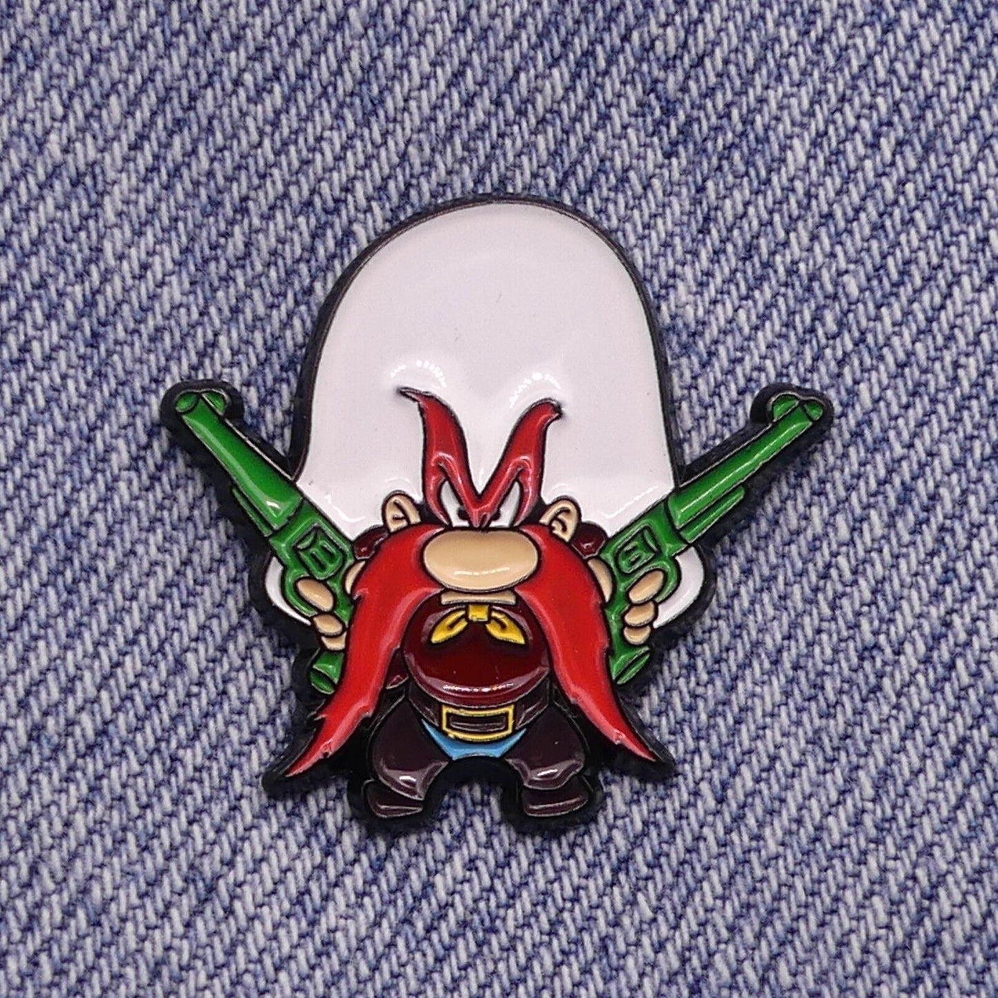 Yosemite Sam Enamel Pin Badge