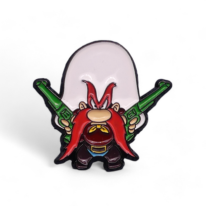 Yosemite Sam Enamel Pin Badge