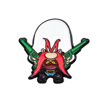 Yosemite Sam Enamel Pin Badge