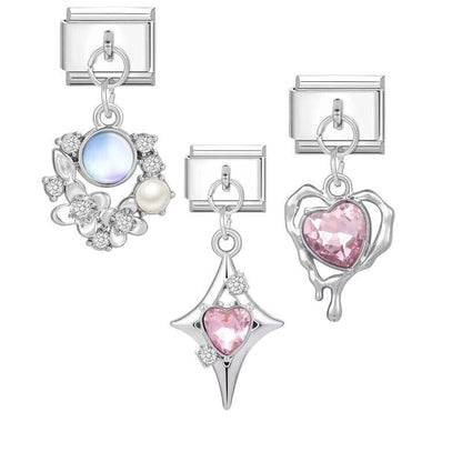 Italian Dangle charm Fits nomination And All Classic 9mm Italian Bracelets