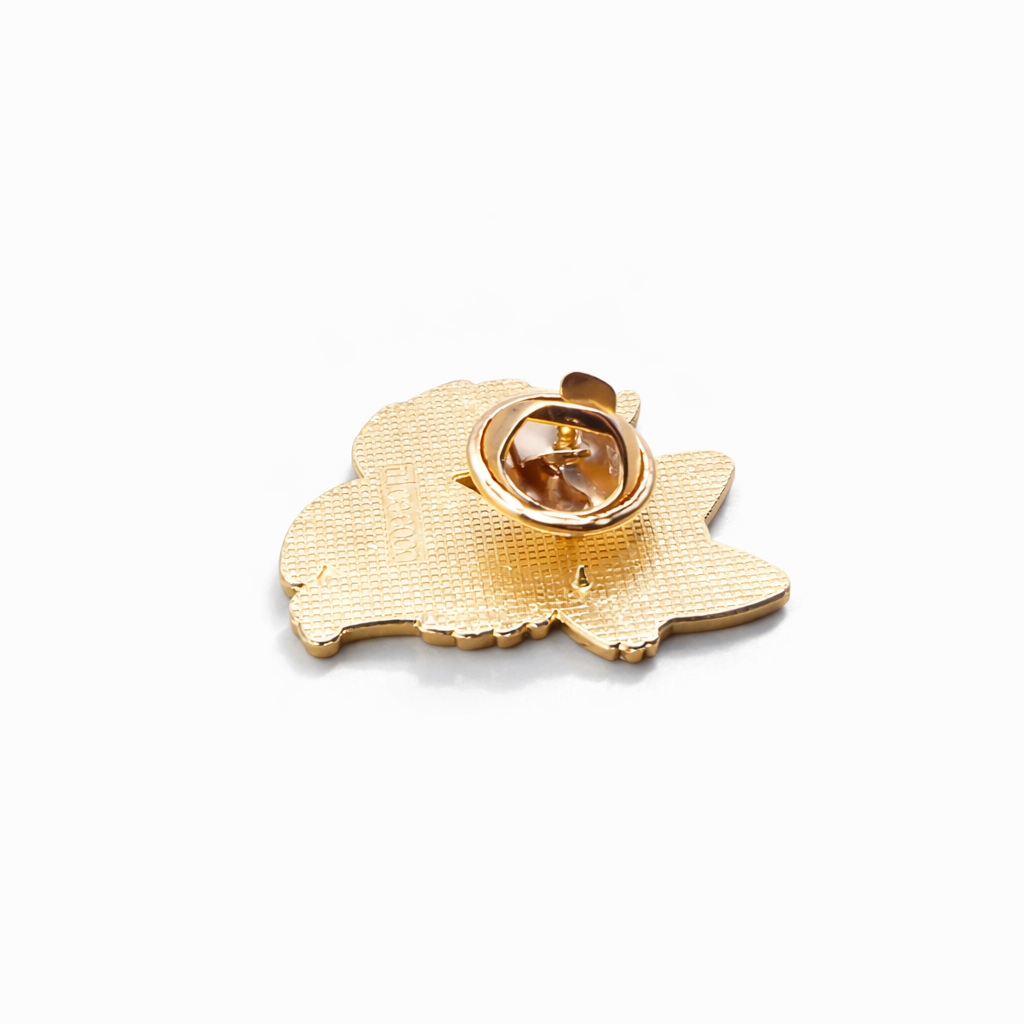 White Fox / Vixen Enamel Pin Badge