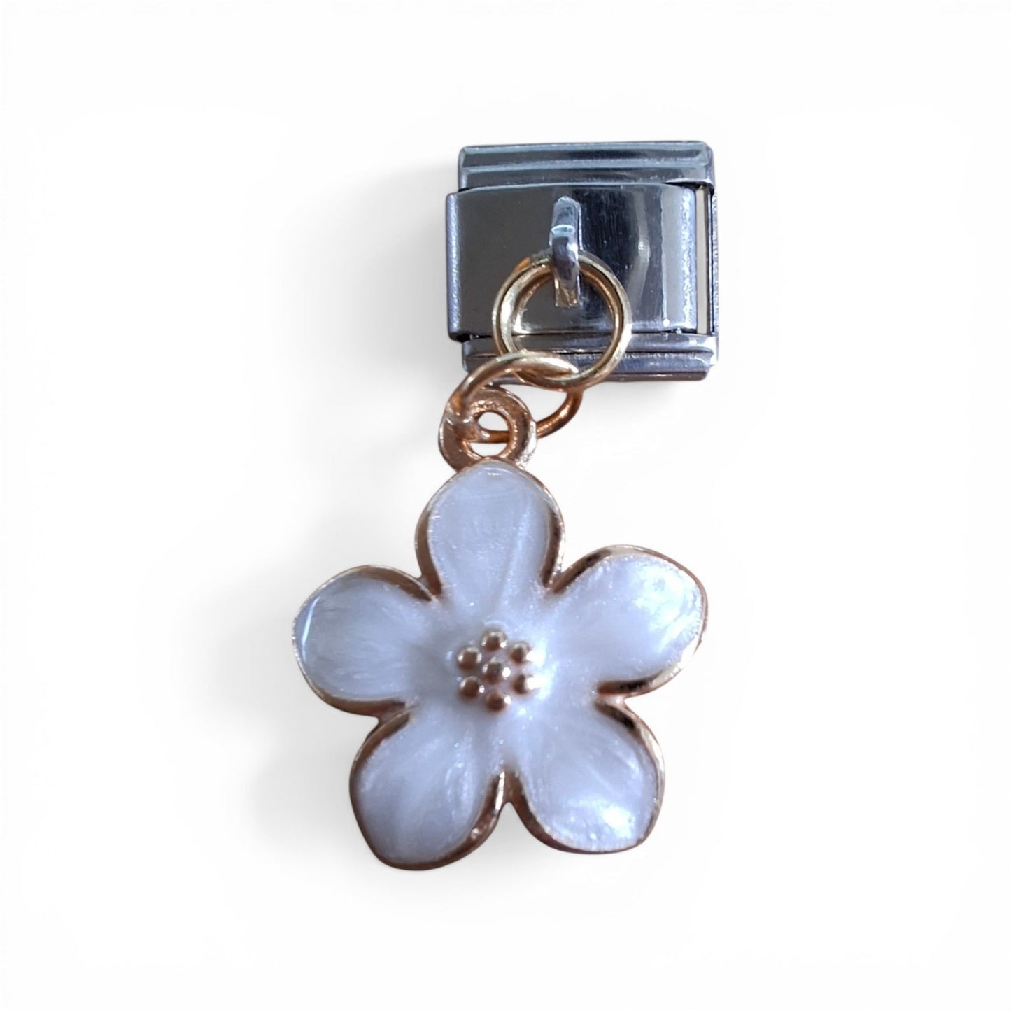 Italian Flower Daisy Dangle charm