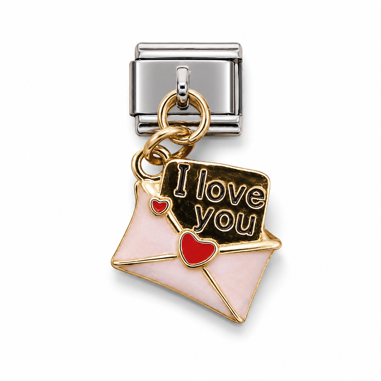 Love Letter Italian Dangle Charm | 9mm | Fits All Italian Bracelets