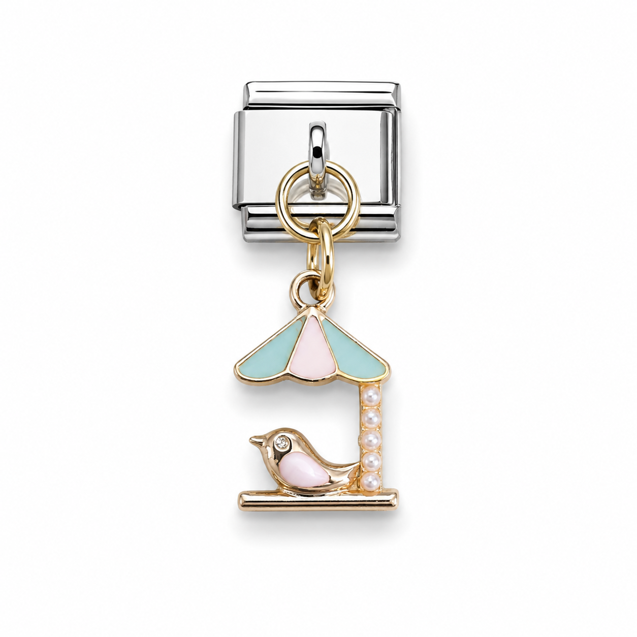 Bird Dangle Italian Charm | 9mm | Fits All Italian Bracelets