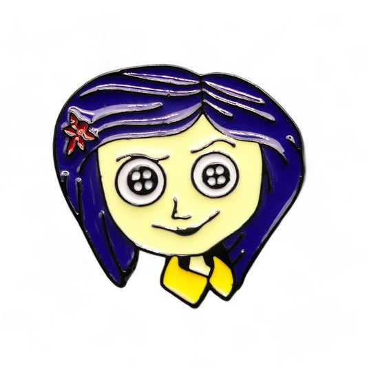 Coraline Enamel Pin Badge