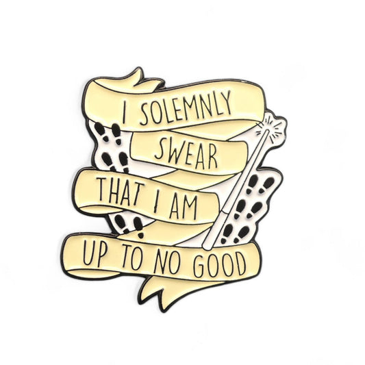 Harry Potter I Solemnly Swear I Am Up To No Good Enamel pin Badge Marauder's Map