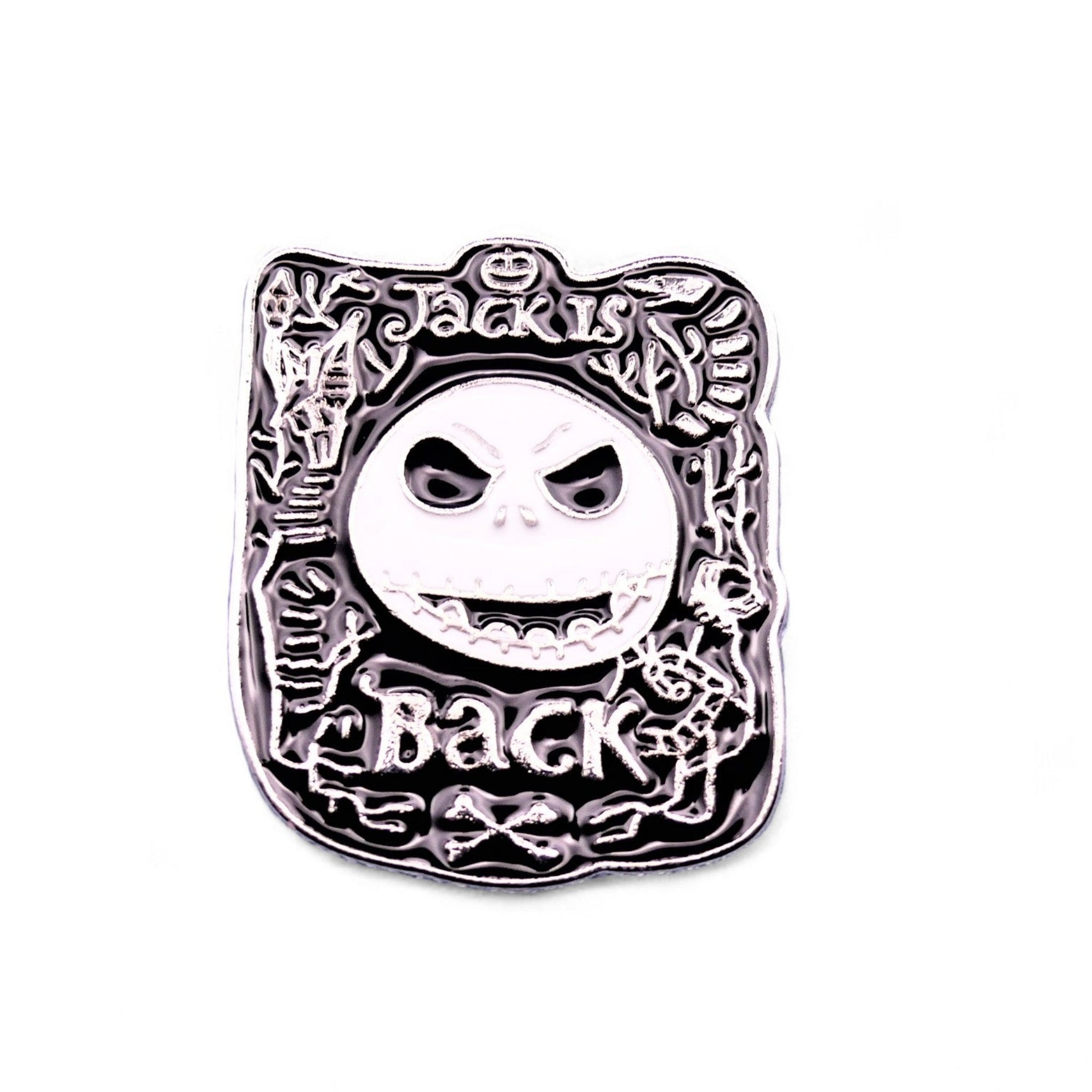 Jack's Back Jack Skellington Enamel Pin Badge | Nightmare Before ...