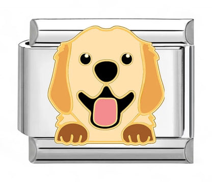 Labrador Dog Italian charm