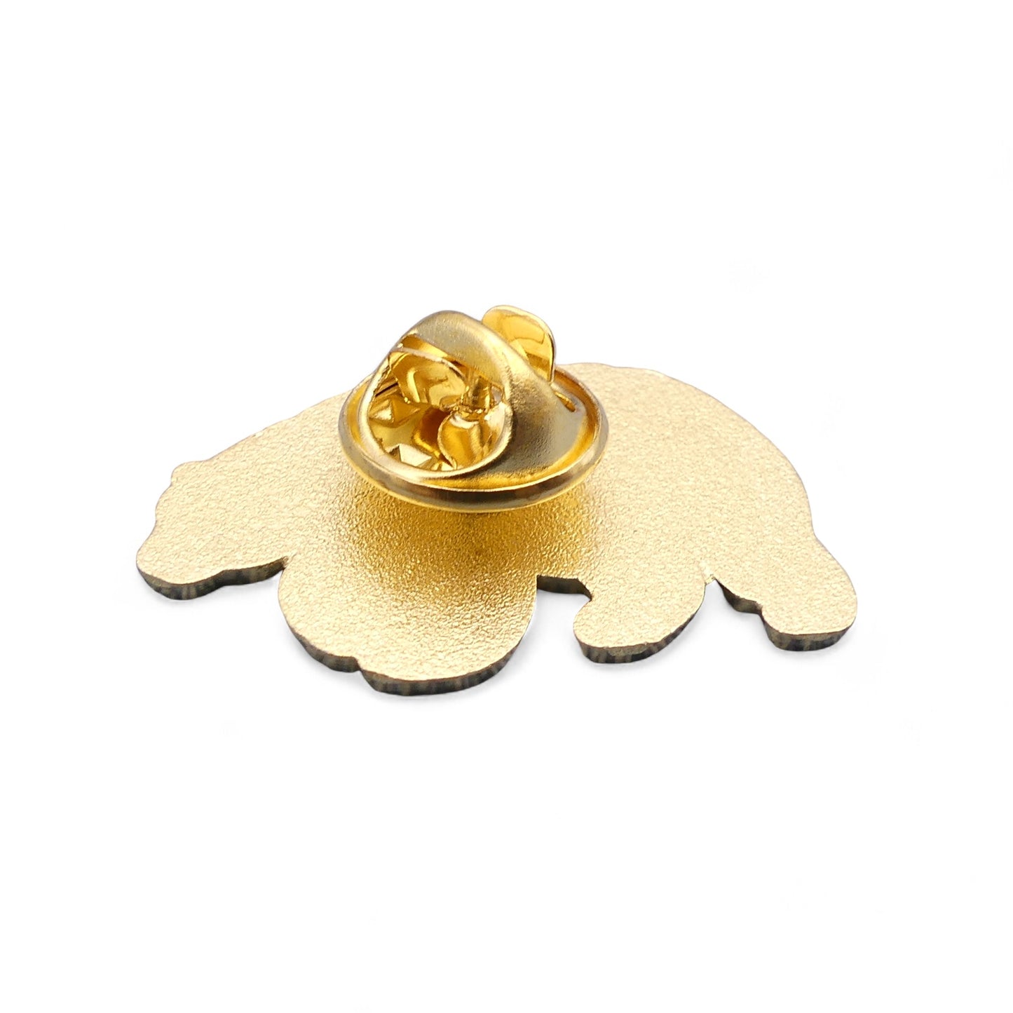 Bear And Mountain Enamel Pin Badge