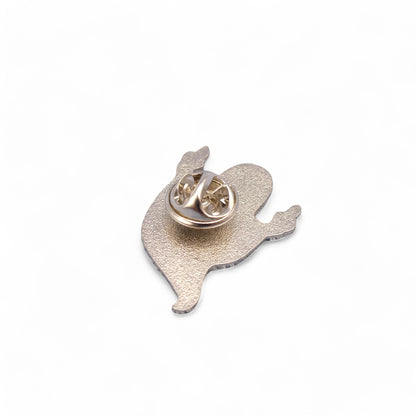 See You In Hell Ghost Enamel Pin Badge
