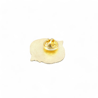 Cat Ying And Yang Enamel Pin Badge