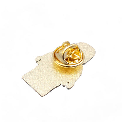 Lego style Spaceman mini figure Enamel Pin Badge