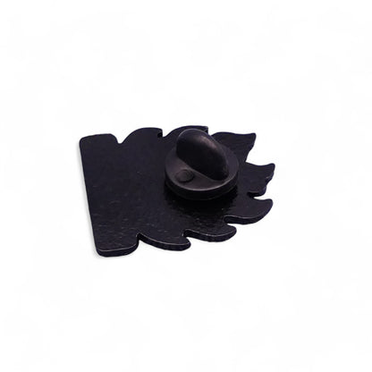 This Is Fine Cat On Fire Enamel Pin Badge