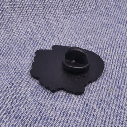 Your Face Pisses Me Off Ghost with Axe Enamel pin badge