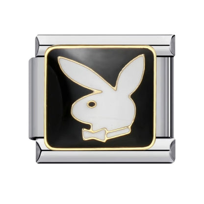 Playboy logo Italian charm 