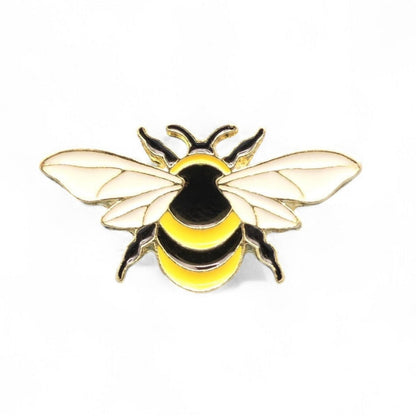 Small Bumble Bee Enamel Pin Badge