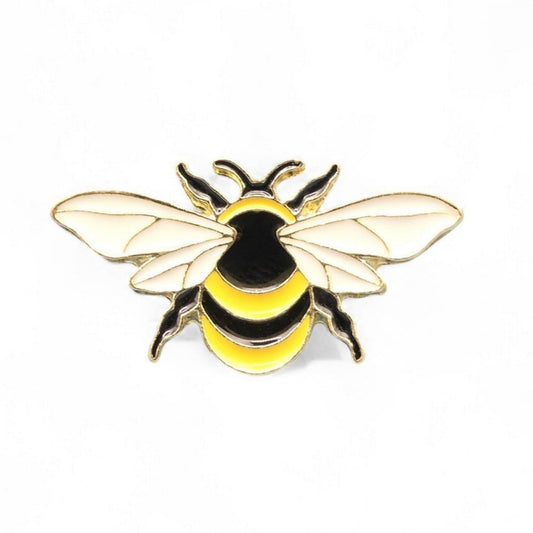 Small Bumble Bee Enamel Pin Badge