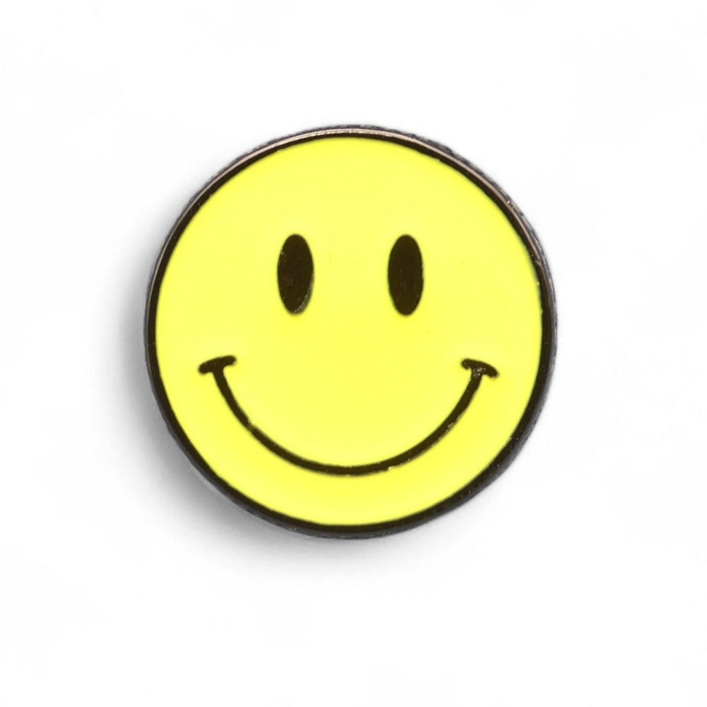 Yellow Smiley Face Emoji Enamel Pin Badge Brooch