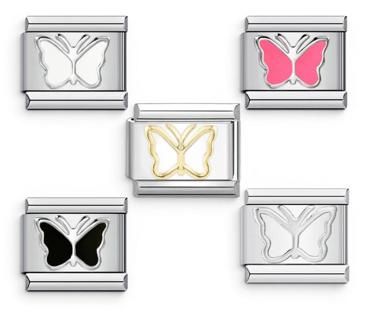 Butterfly Italian Charms