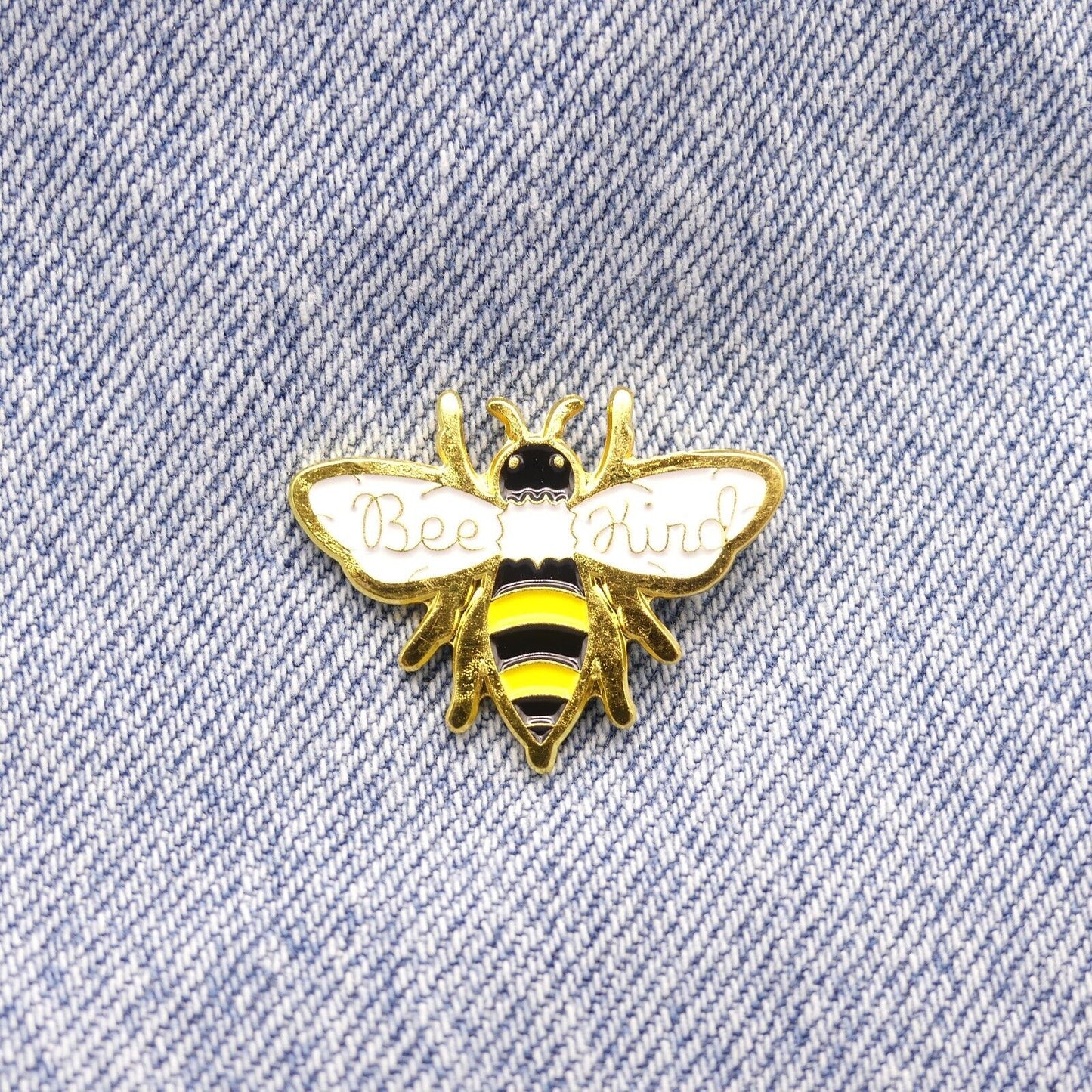 Bee Kind Bumble Bee Enamel Pin Badge