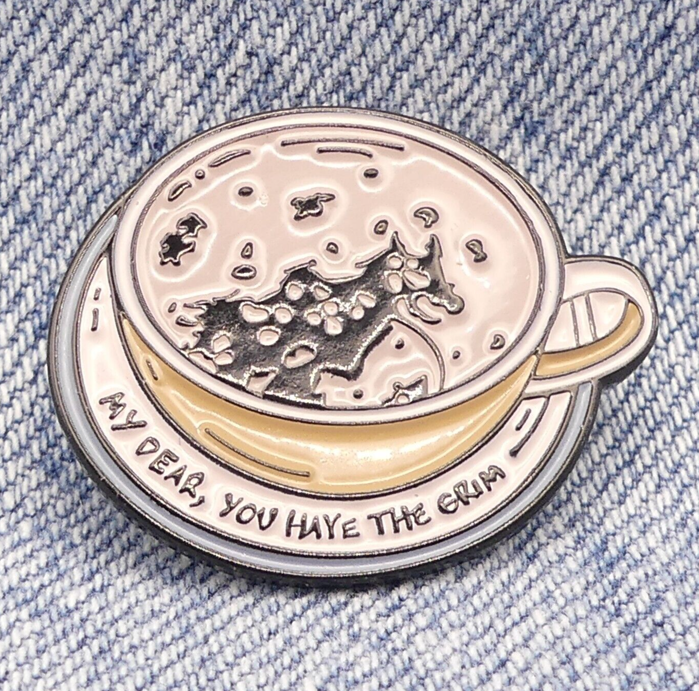 The Grim Harry Potter Collectable Enamel Pin Badge " My Dear You Have The Grim "