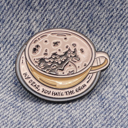 The Grim Harry Potter Collectable Enamel Pin Badge " My Dear You Have The Grim "