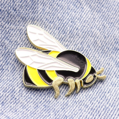 Bumble Bee Enamel Pin Badge Collectors Brooch