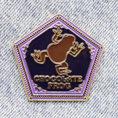 Harry Potter Chocolate Frog Enamel Pin Badge